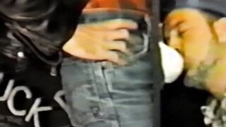 Horny vintage jock sucks off strangers big cock deepthroat