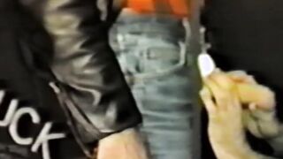 Horny vintage jock sucks off strangers big cock deepthroat