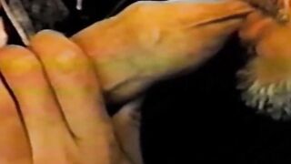Horny vintage jock sucks off strangers big cock deepthroat