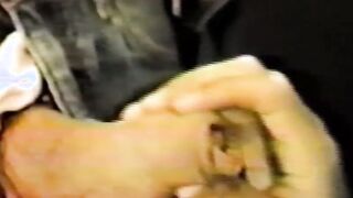 Horny vintage jock sucks off strangers big cock deepthroat