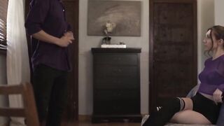 TS Ariel fucks her friend infront of her fiancee