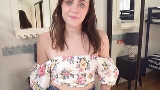 Ageplay roleplay with an age gap Erotic brunette show