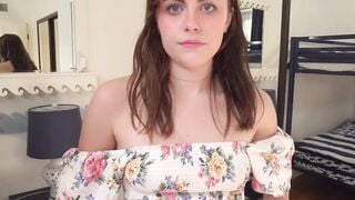 Ageplay roleplay with an age gap Erotic brunette show