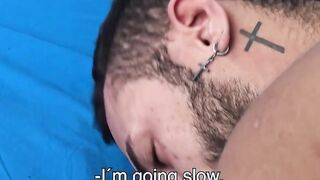 Dashing Latino has his first gay experienced being rawrailed