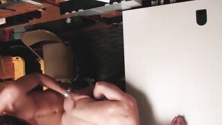 Hot  style action for a tattooed criminal with a big fat booty