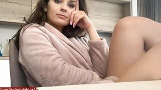 Age gap roleplay scenarios Intimate brunette cam