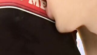 Horny guys playing and pounding over their sweet underwears
