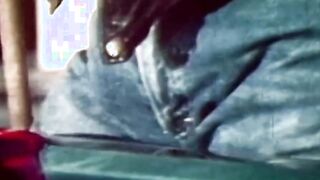 Old school gay studs drilling ends with a hot cum facial