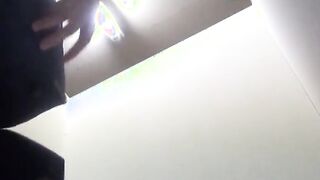 Numerous asian darlings pissing their underwear voyeur close up