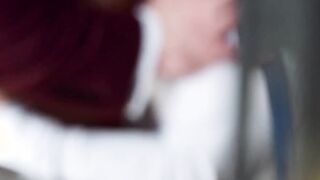 Work is a wonderful setting for men in extravagant dress to fuck