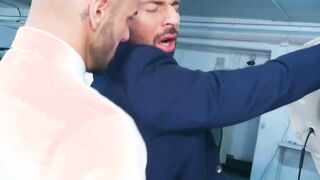 lustful businessman Gustavo Cruz penetrating Dario Beck