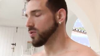 lustful hunk At work Mike De Marko has a really hard cock