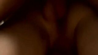 Youthful Anthony Evans cums hard after suck and screw in kitchen