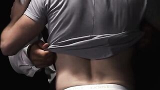 Horny youngster gay virgin ass and dick overwhelmed by dom hunk
