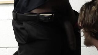 For stealing Jock merits a brutal interracial raw fuck