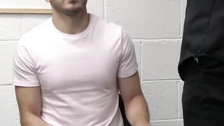 Cole Church is attacked by the homo pervert Cazden Hunter who has a deep throat
