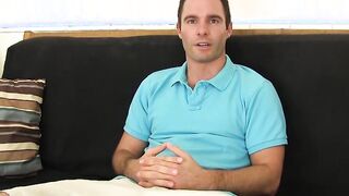 Muscular young jock enjoys pleasing masturbation session