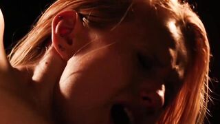 Oiled up horny babe sensual doggystyle after pussy licking