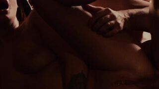Naughty oiled babe erotic 69 before doggystyle anal fuck