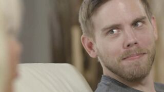 Tgirl stepsis gives her stepbrother tips on how to kiss