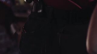 Dude hard fucks sweaty busty blonde babe