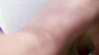 Twink with tattoos is given a cocksucking before railing his ass
