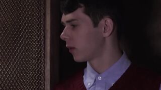 Daddy allures twink into hard prohibited church barebacking