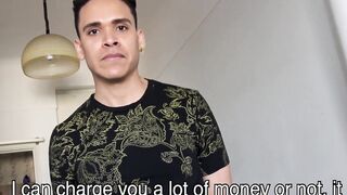 To make some quick cash a Latino man is ready to transition into homosexuality