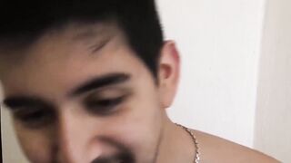 riding with a Latino who becomes gay while bareback and raw