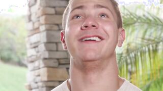 Smooth homosexual Nathan Styles breeding with hunk fan