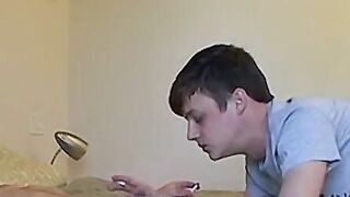 Chainsmoker hunks Ayden and Mike drilling throbbing cocks