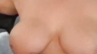 British gal Jet Black is tricked into giving a nice blowjob
