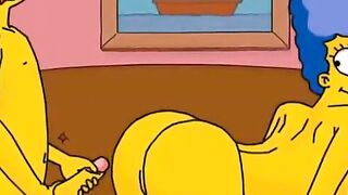 MILF Marge Simpson cheating