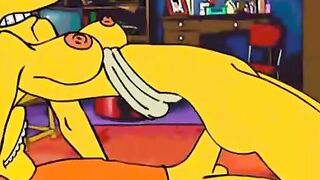 MILF Marge Simpson cheating