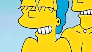 MILF Marge Simpson cheating