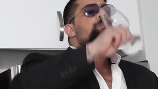 Stepson gives hunk no sensual caress prior to being smashed exposed