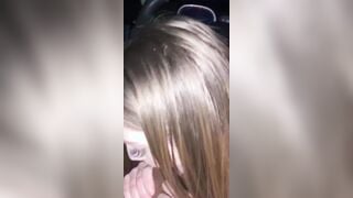 White Babe Sucks BBC After NightClub