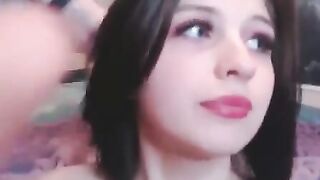 Deepthroat for social media likes
