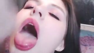 Deepthroat for social media likes
