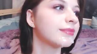 Deepthroat for social media likes