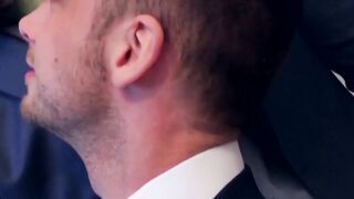 Folks in suits bang after decent conference and love it