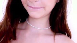 Cute Innocent looking Girl teases cock at teen audition