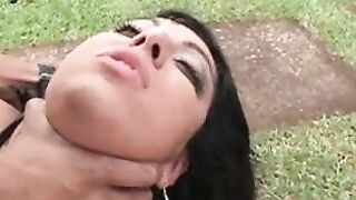 Immigrant Prostitute Gets Hard Assfuck