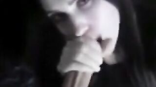 Emo GF Gets super cumshot