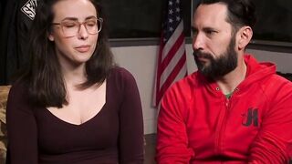 Dirty cop binds and anal fucks evidence clerk