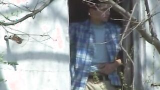 Homeless Boy Touches Himself In Abandoned Building
