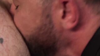 Exquisite stud spreads colleagues butt and pounds it hard