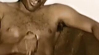 Attractive homo strokes BBC while freaks without any protection vivaciously