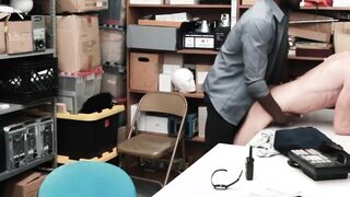 Bearded black cock nailed Jock suspect with his huge cock