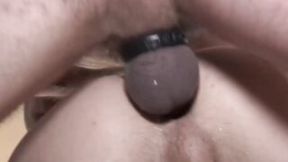 Double blowjob with two guys and their stepdad on Christmas
